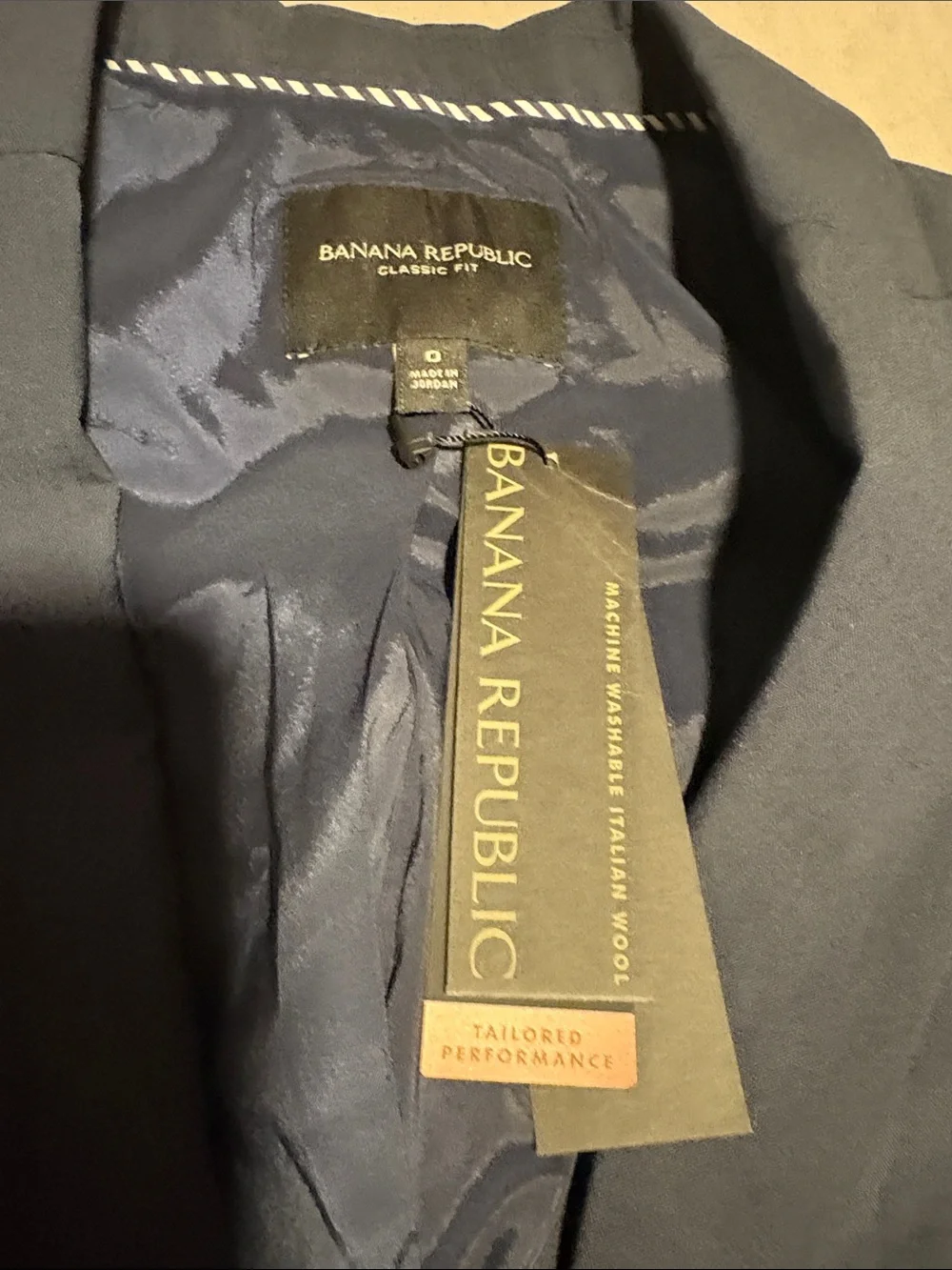 Banana Republic Navy Tailored Blazer and Skirt Set s-2 skirt s-0 jacket